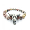 307Cow_Skull_Zilver_8mm_Coffee_Bean_jasper